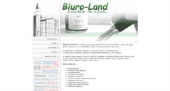 Desktop Screenshot of biuro-landspj.pl