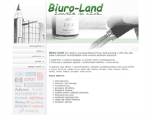 Tablet Screenshot of biuro-landspj.pl
